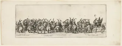 Plate Two, from Entrance of the Ambassador of Poland into Rome
