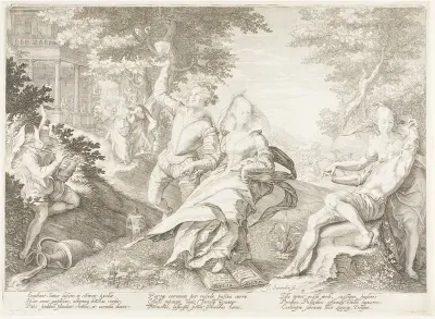 Plate Two, from Five Wise and Five Foolish Virgins
