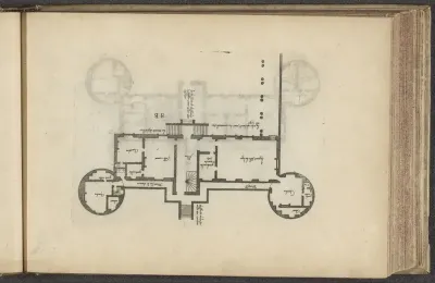 Plattegrond 2 van landhuis B