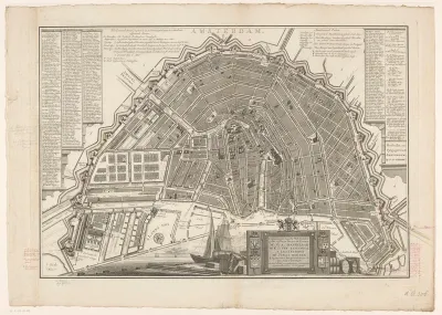 Plattegrond van Amsterdam