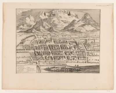 Plattegrond van Barcelonnette