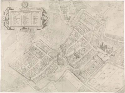 Plattegrond van Culemborg