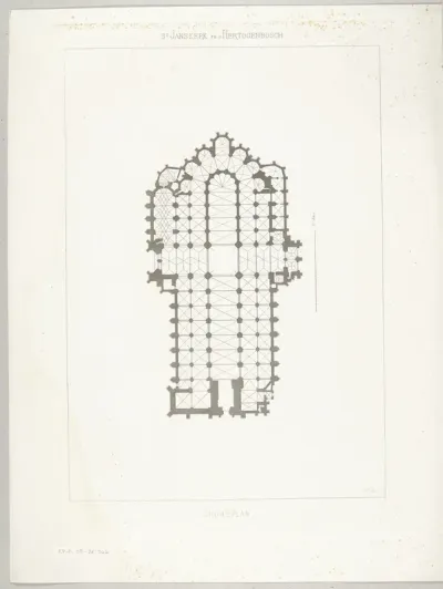 Plattegrond van de Sint-Janskathedraal