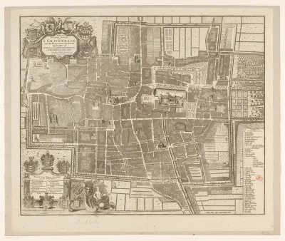 Plattegrond van Den Haag
