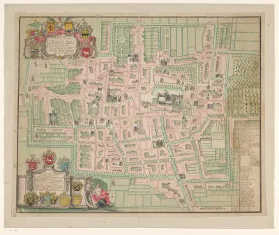Plattegrond van Den Haag