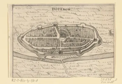 Plattegrond van Doetinchem