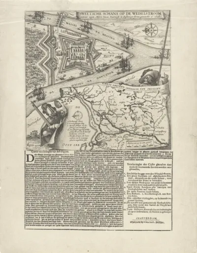 Plattegrond van Gdańsk