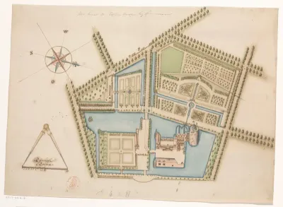 Plattegrond van Kasteel Rosendael