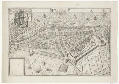 Plattegrond van Medemblik