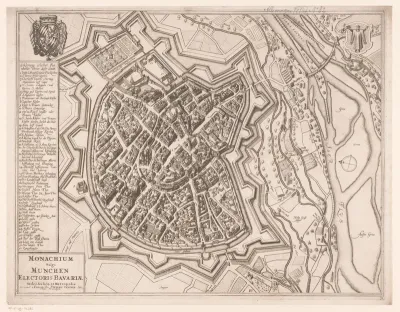 Plattegrond van München