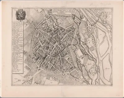 Plattegrond van München