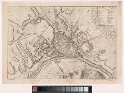 Plattegrond van Namen