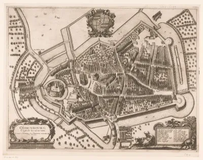 Plattegrond van Oldenburg