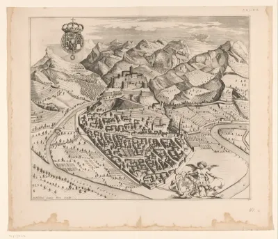 Plattegrond van Ormea