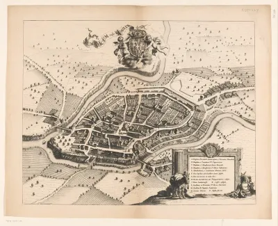 Plattegrond van Rumilly