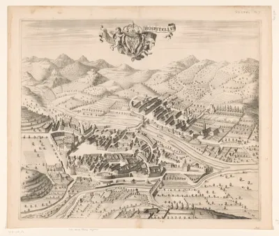 Plattegrond van Sospel