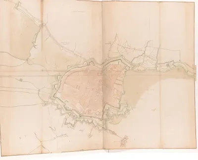 Plattegrond van St. Omaars