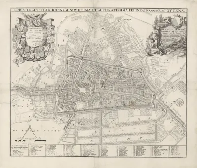 Plattegrond van Utrecht