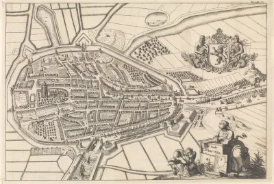 Plattegrond van Zierikzee