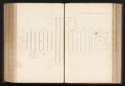 Plattegrond voor een kerk