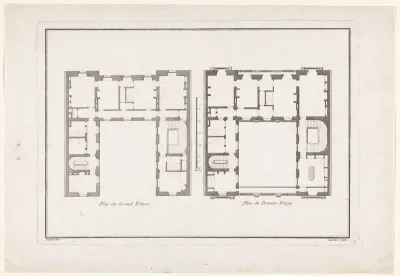 Plattegronden van een huis
