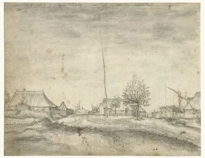 Plattelandsgezicht nabij Antwerpen