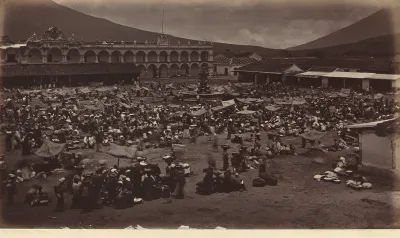Plaza and Viceroy's Palace-Antigua de Guatemala