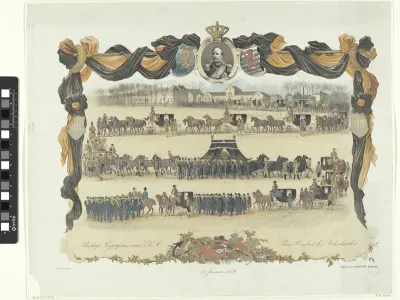 Plechtige Begrafenis van Z.K.H. Prins Hendrik der Nederlanden 25 Januari 1879