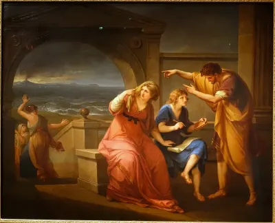 Pliny the Younger and his Mother at Misenum, 79 A.D.