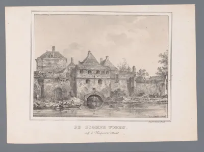 Plompetoren bij de Weerdpoort in Utrecht