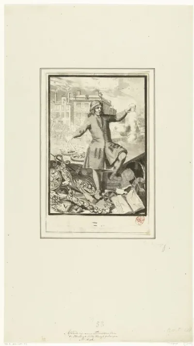 Plundering van huizen tijdens het aansprekeroproer, 1696