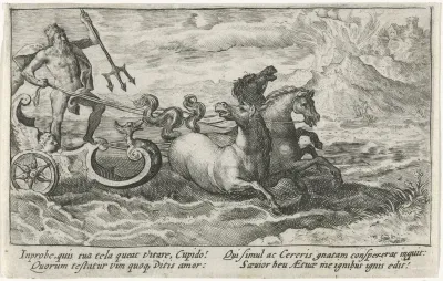 Pluto die verliefd is op Proserpina
