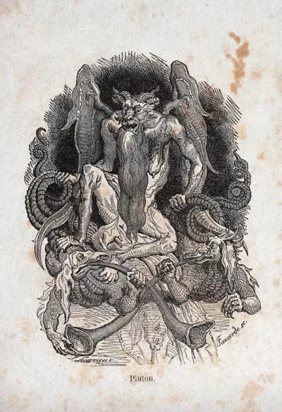 Pluto, the guardian of hell