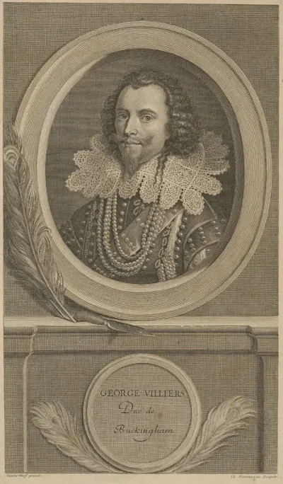Podobizeň Georga Williersa, vojvodu de Buckingham