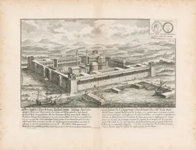 Pohľad na Diokletianov palác