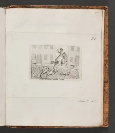 "Poleti i Borgergaden 1798"