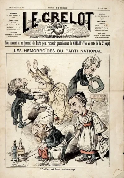 Politicians of the Parti National with stomach disorders and haemorrhoids