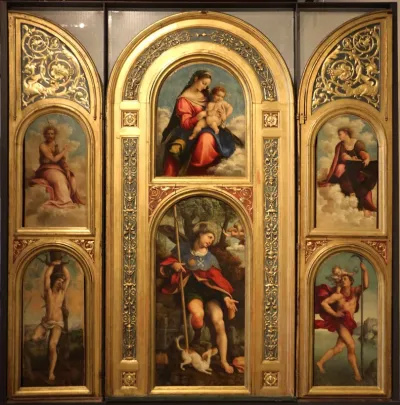 Polittico di San Rocco by Cesare da Sesto