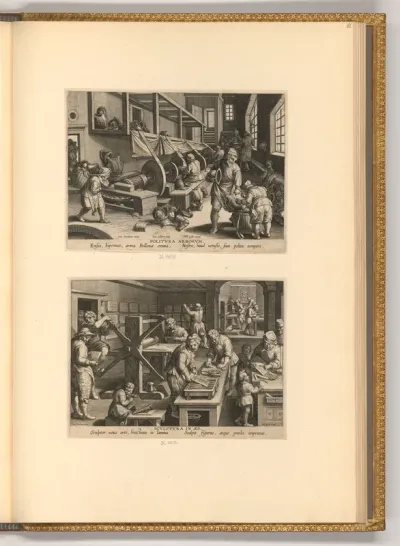 Politura armorum; Sculptura in Aes
