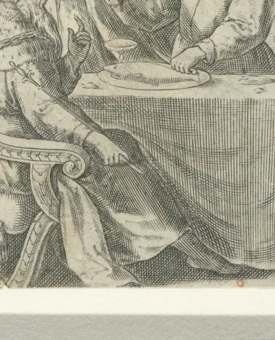 Polycrates ontvangt een vis