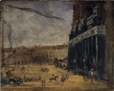 Pompes funèbres du duc d'Orléans à Notre-Dame, le 30 juillet 1842