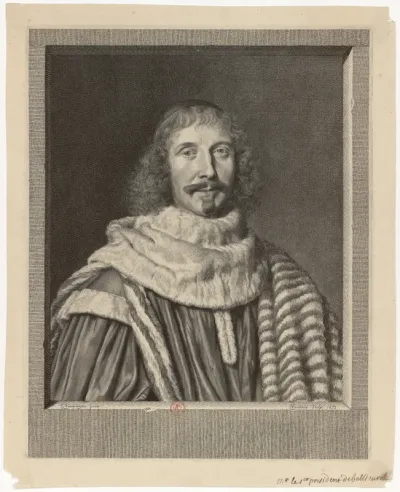 [Pompone de Bellièvre] Champaigne pinx. Nanteuil Sculp. 1653