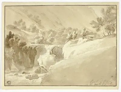 Pont d'Orio in the North of Italy