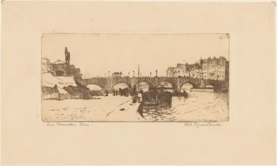 Pont de la Tournelle in Parijs