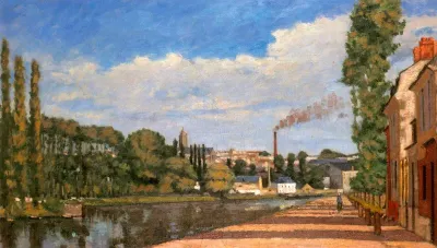 Pontoise, View from the Lock