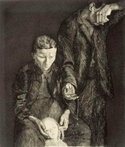 Poor Family, part of the work The Downtrodden