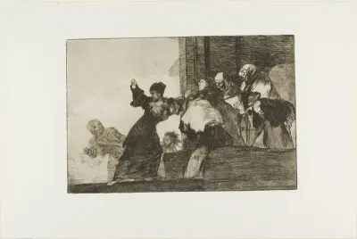 Poor Folly, plate eleven from Los Proverbios