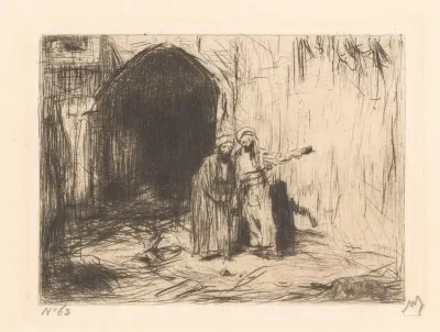 Poort in een Ottomaanse stad