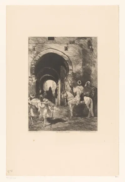 Poort in Tanger