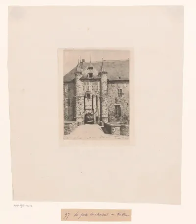 Poort van het Kasteel van Fallais